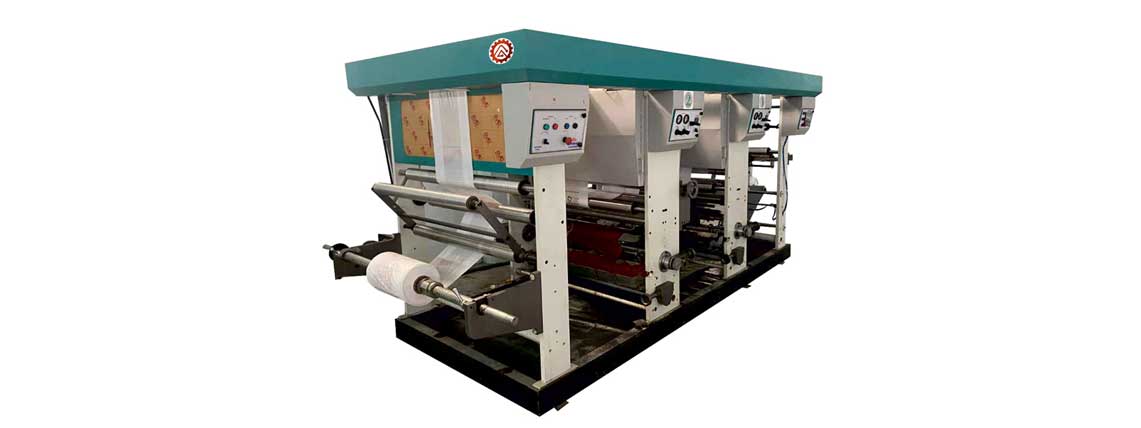 Two Color Rotogravure Printing Machine